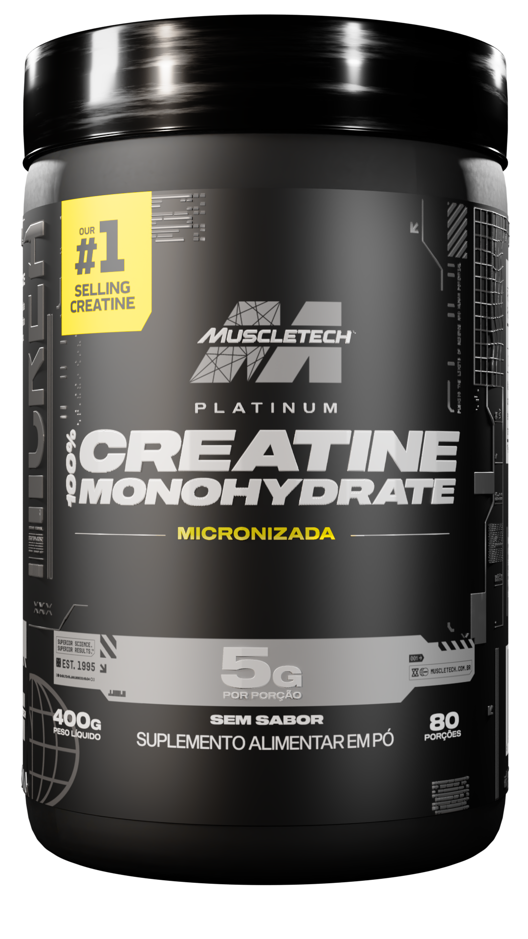 Creapure Platinum BR Creatine 300gr