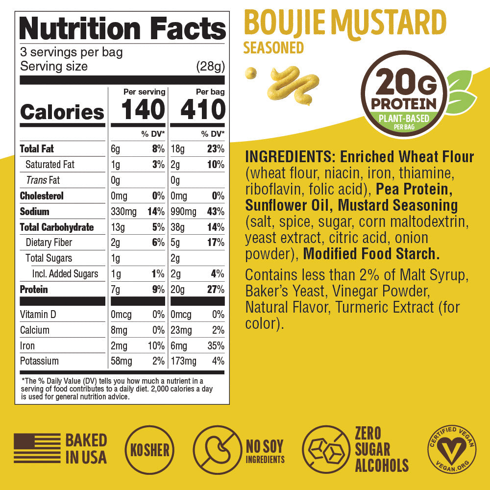 Lenny Larry's Pretzel Boujie Mustard 85g