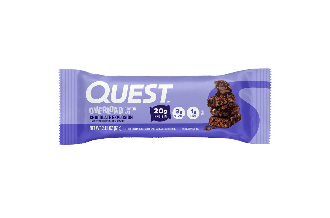 Quest bar Chocolate Explosion Overload 61g