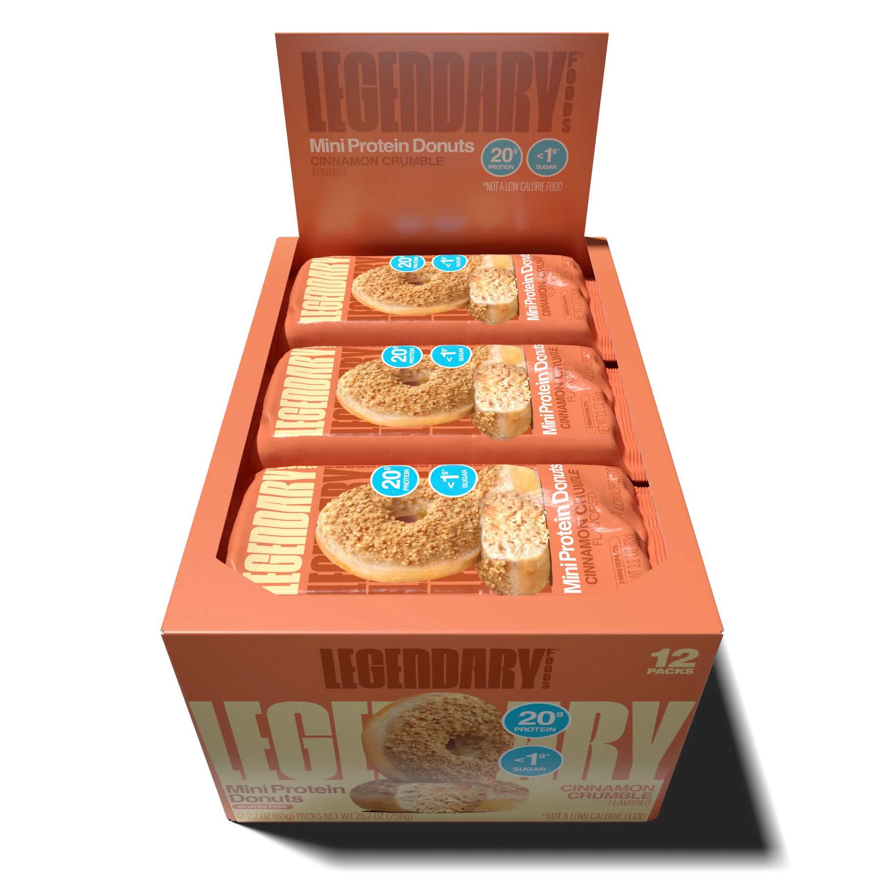 Legendary Foods Protein Donut Cinnamon Crumble 63g