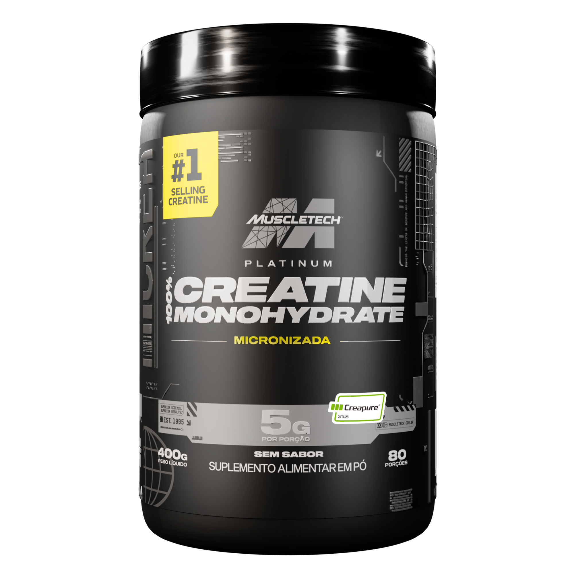 Muscletech Creatina Creapure Platinum 300g