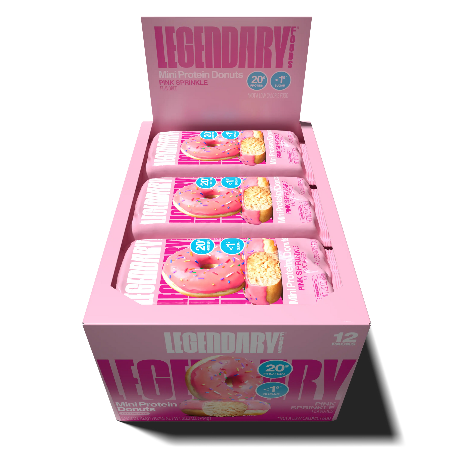 Legendary Foods Protein Donut Pink Sprinkle 62g