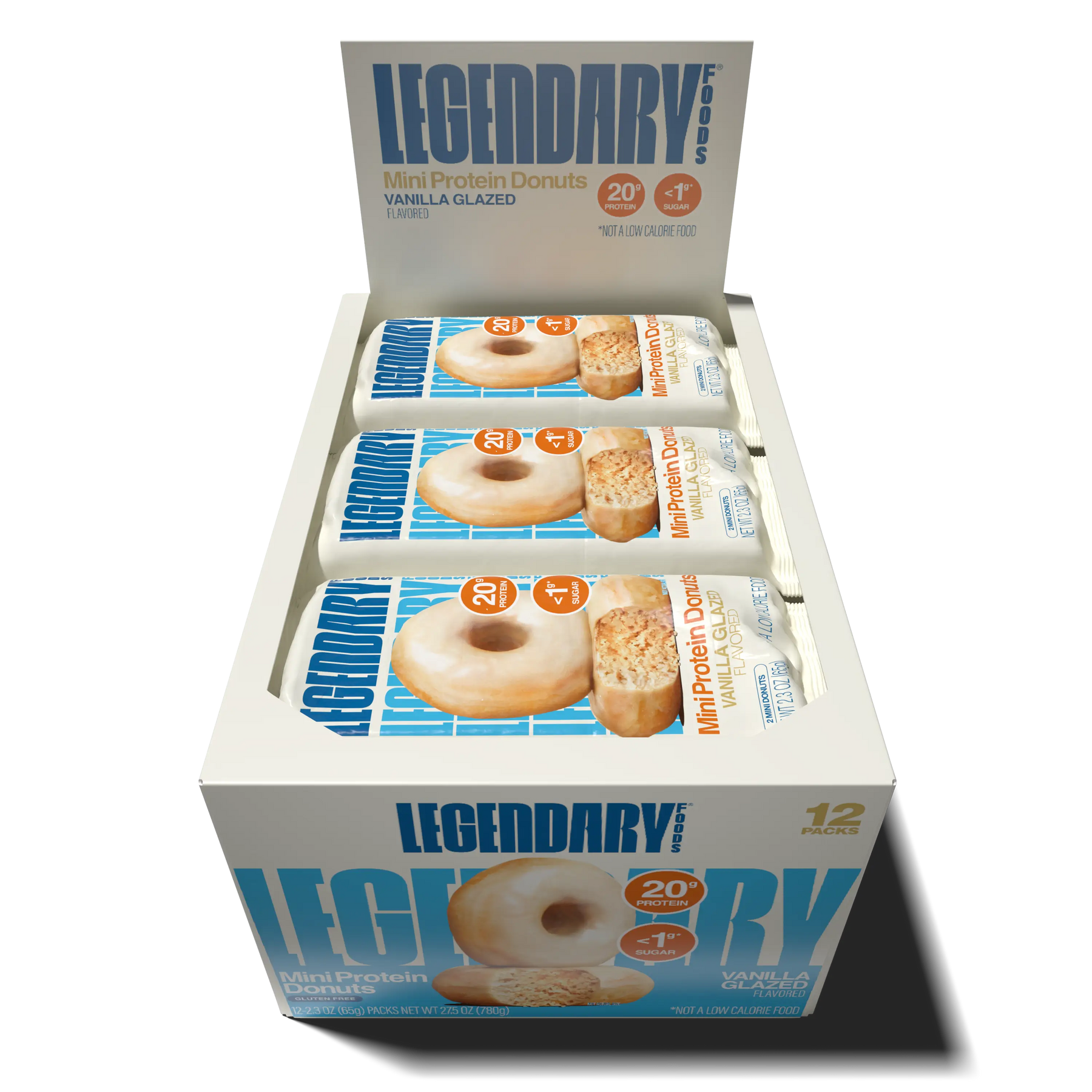 Legendary Foods Protein Donut Vanilla Glazed 65g