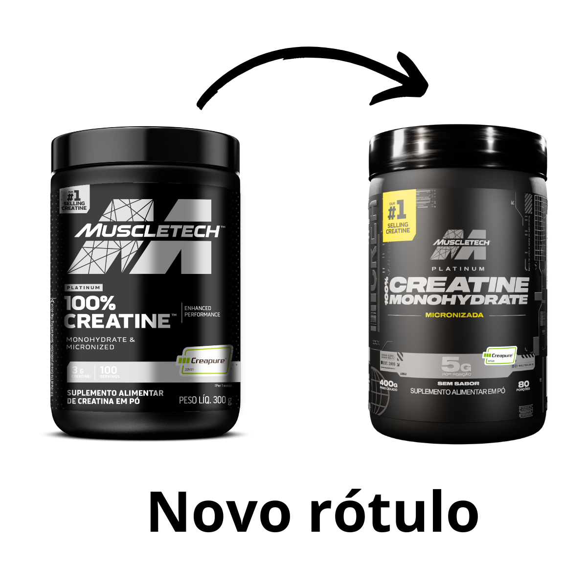 Creapure Platinum BR Creatine 300gr