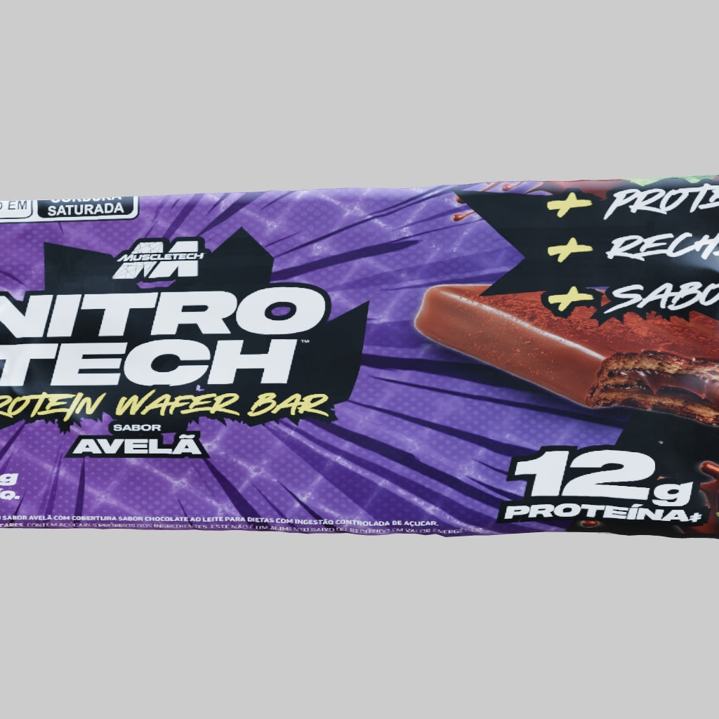 NitroTech Protein Bar Avelã 40g
