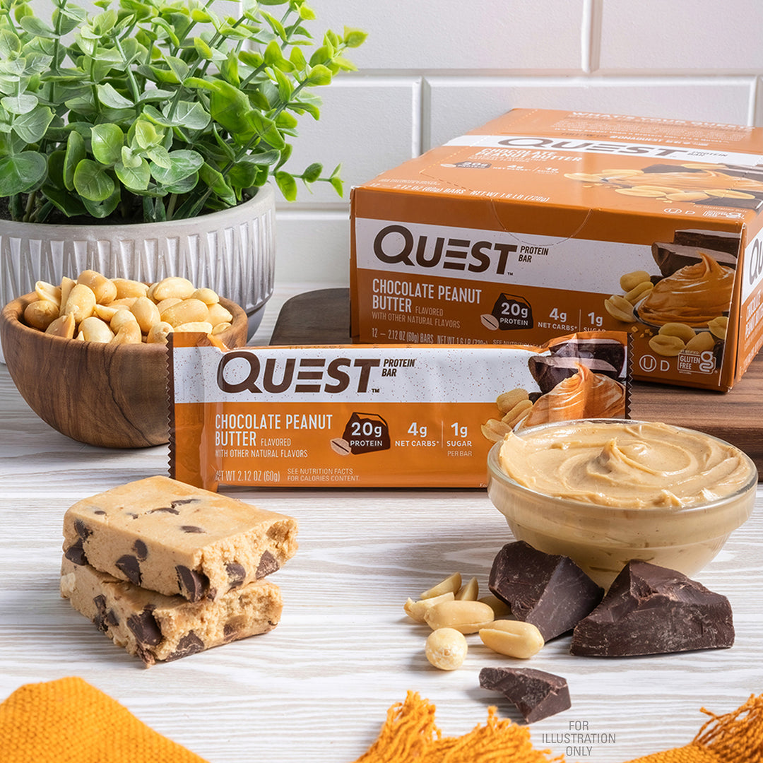 Quest Nutrition Protein Bar Choc Peanut Butter 60g