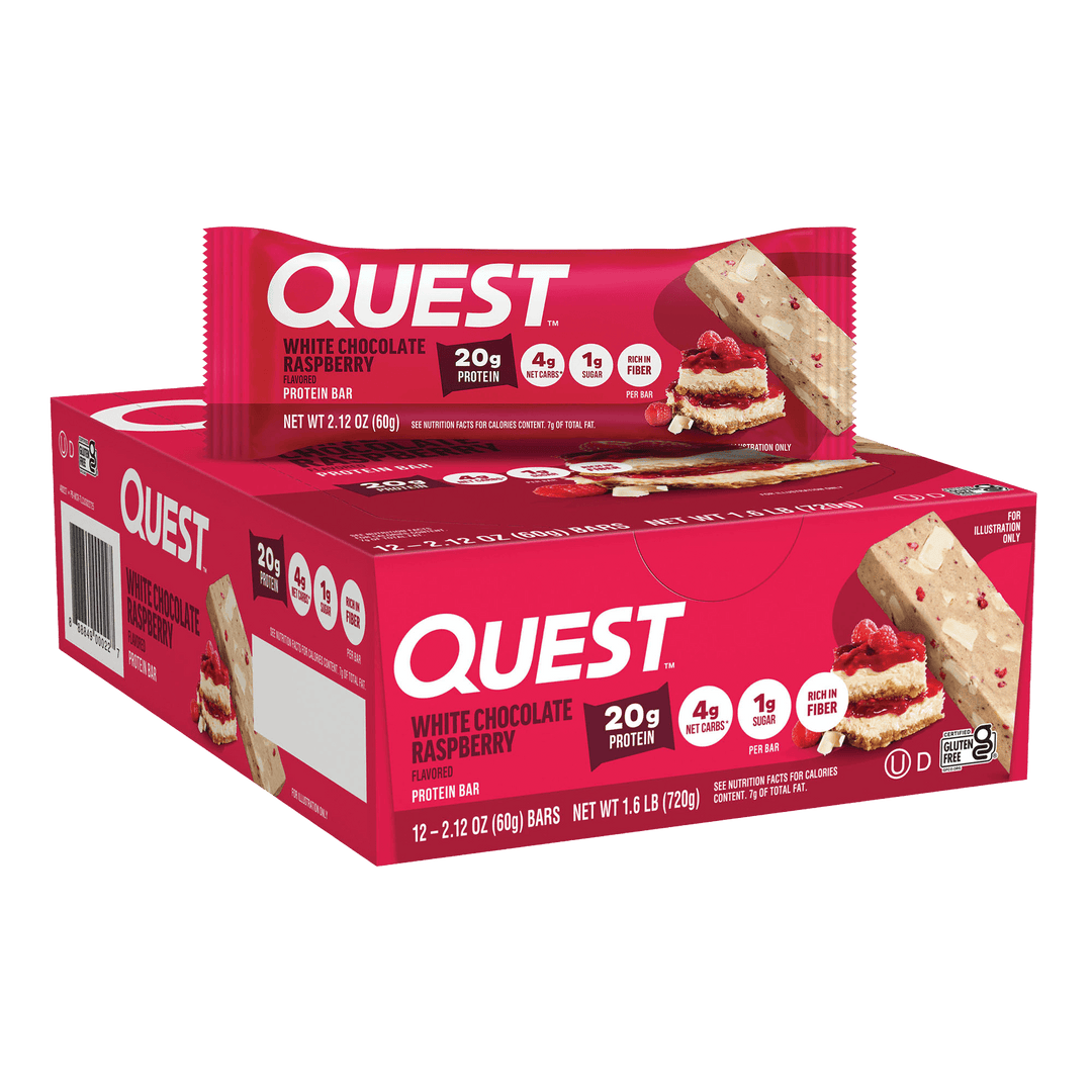 Quest bar White Chocolate Raspeberry 60g