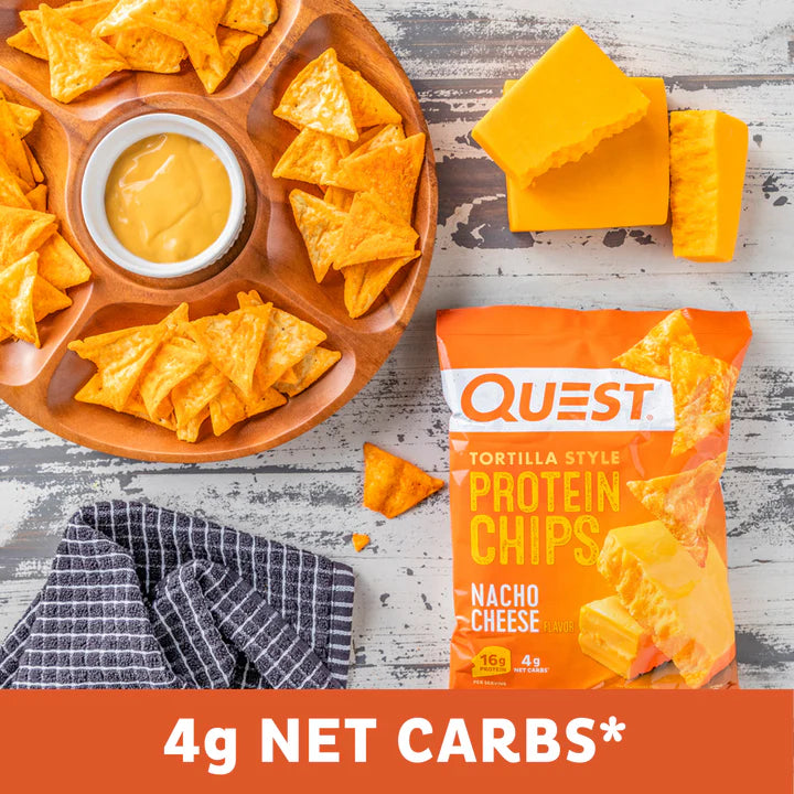 Quest Protein Tortilla Chips Nacho Cheese 32g