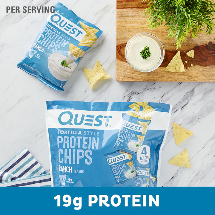Quest Protein Tortilla Chips Ranch 32g