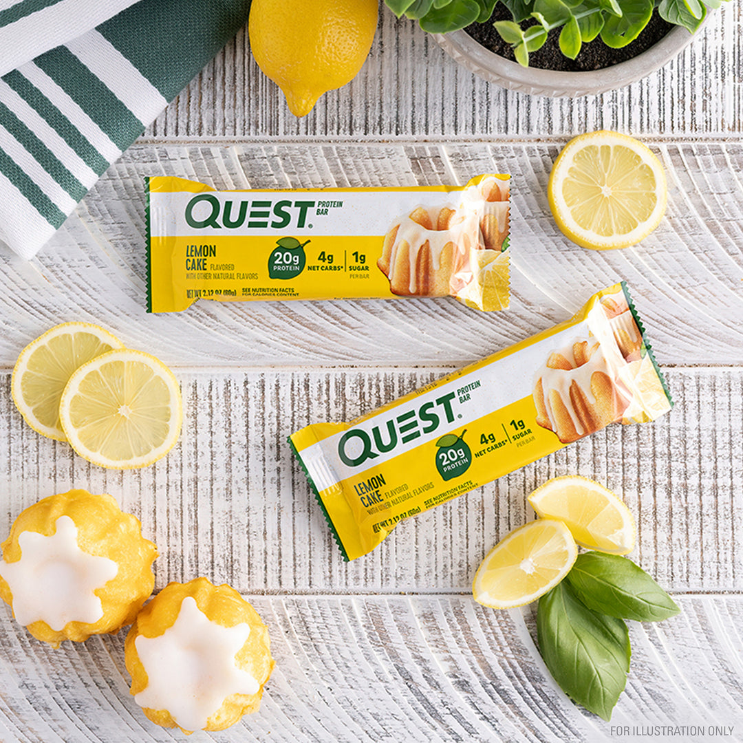 Quest Nutrition Protein Bar Lemon Cake 60g