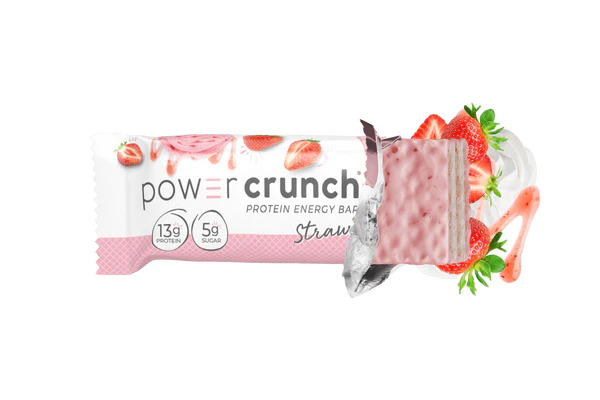 Power Crunch Portein Bar 40g Strawberry Crème