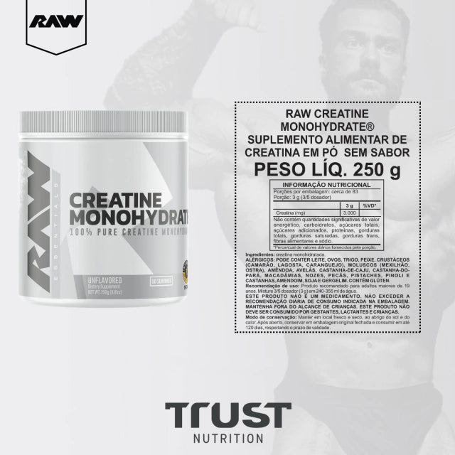 Raw Nutrition Creatine Monohydrate 250g