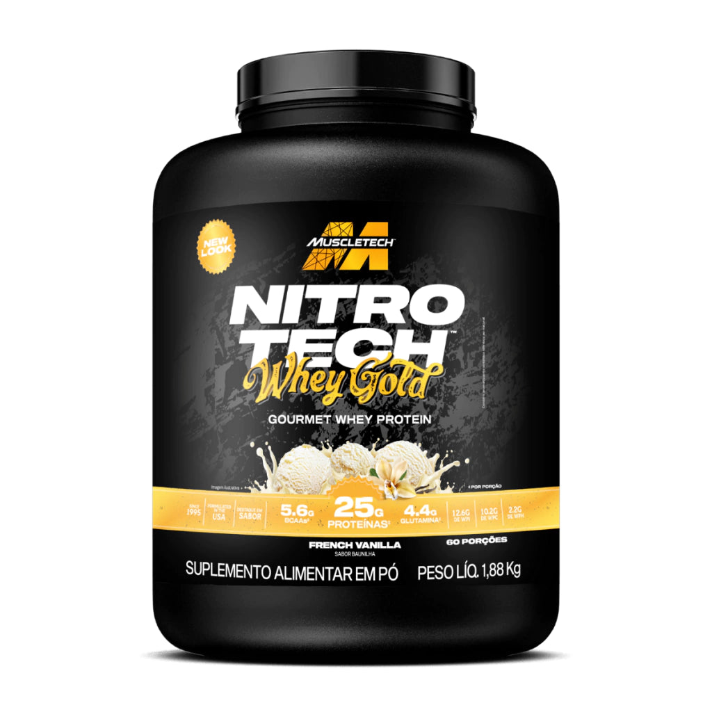 Nitro Tech 100% Whey Gold 60 Doses