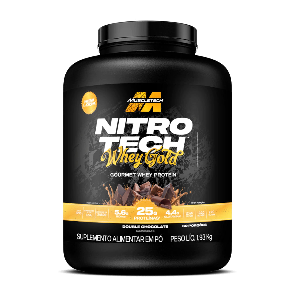 Nitro Tech 100% Whey Gold 60 Doses