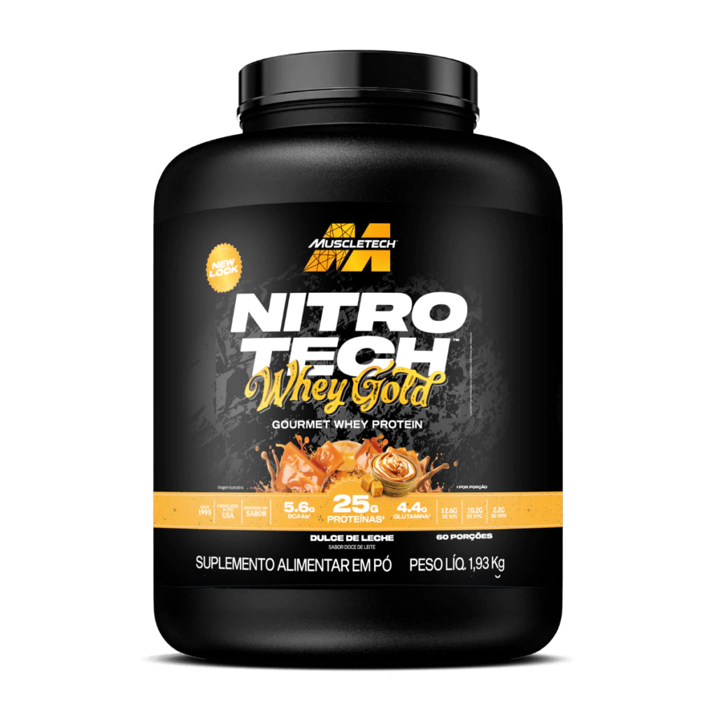 Nitro Tech 100% Whey Gold 60 Doses