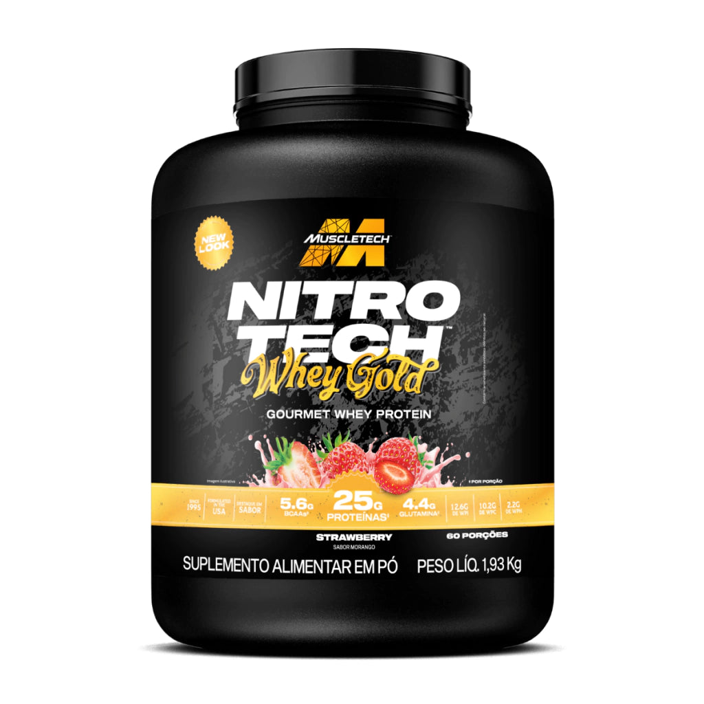 Nitro Tech 100% Whey Gold 60 Doses