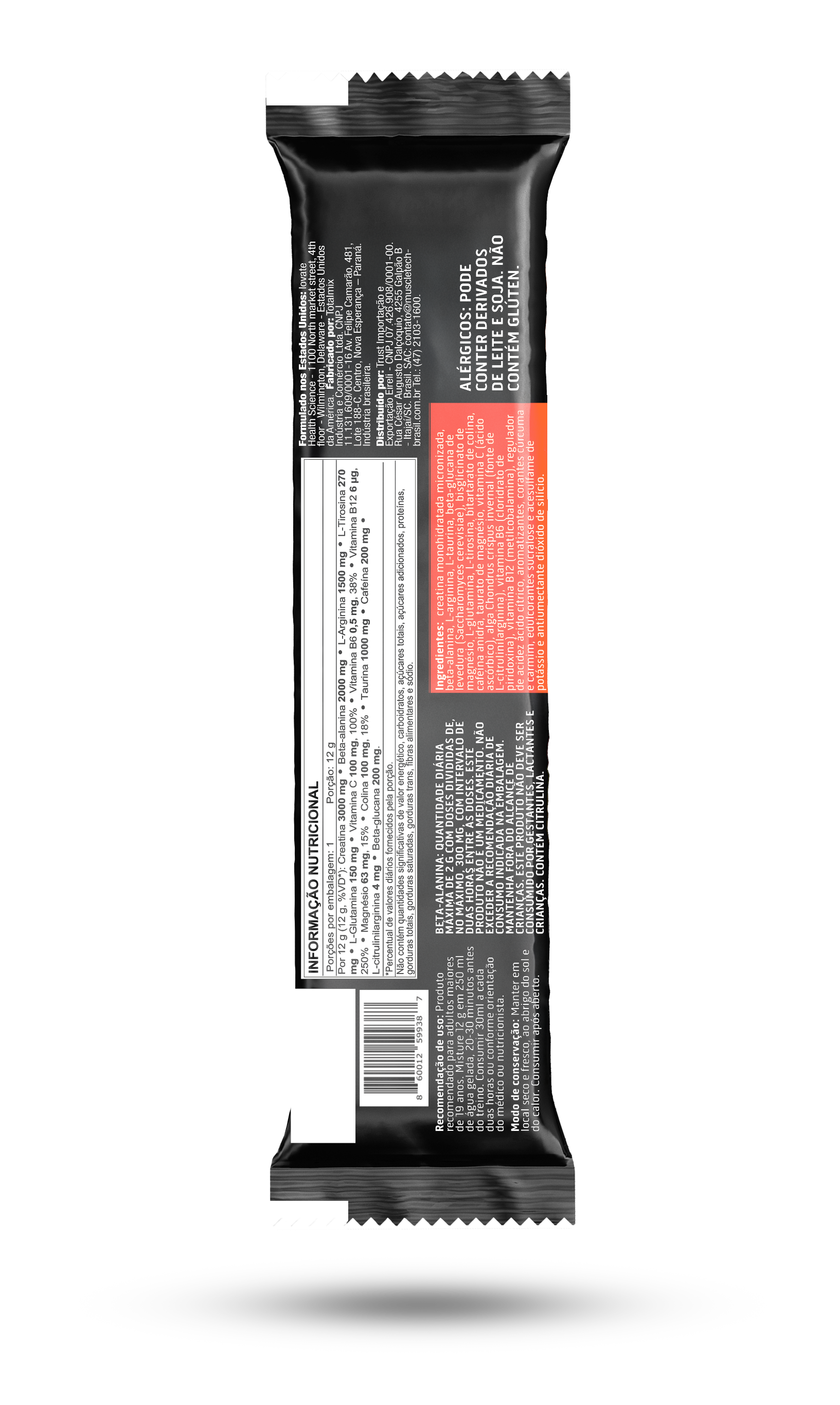 Sachê Muscle Tech Vapor X5 Mango Chunks 12gr