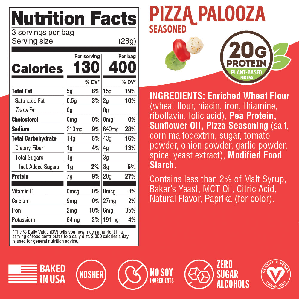 Lenny Larry's Pretzel Pizza Palooza 85g