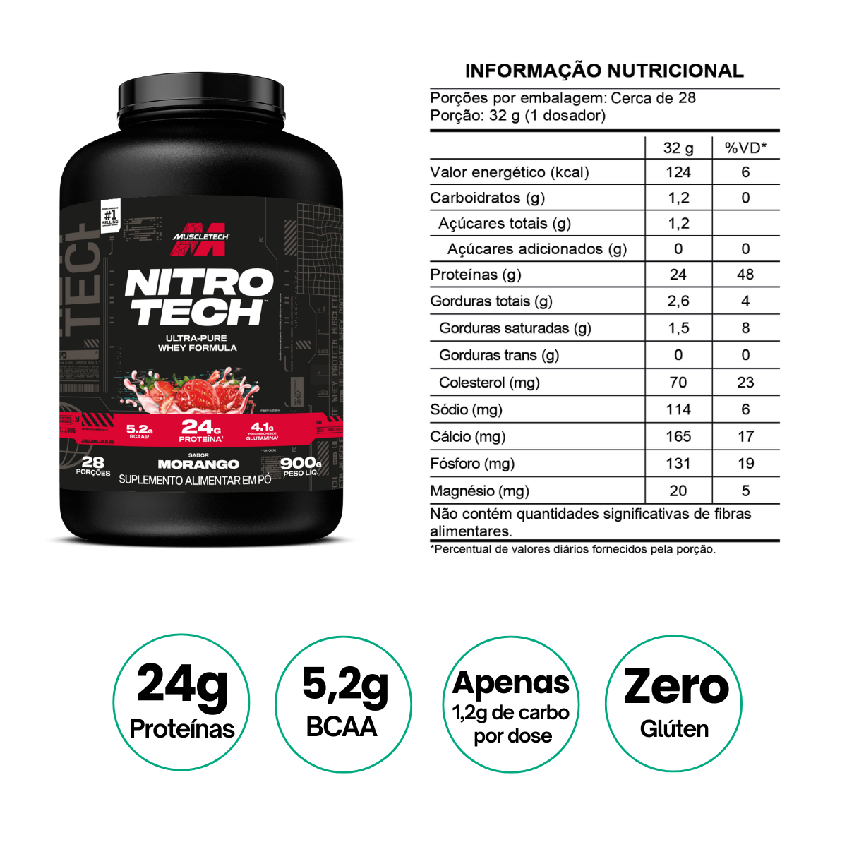 Nitro Tech Whey Ultra Pure 2Lb