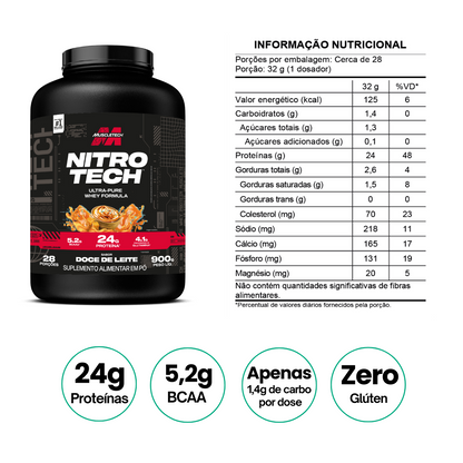 Nitro Tech Whey Ultra Pure 2Lb
