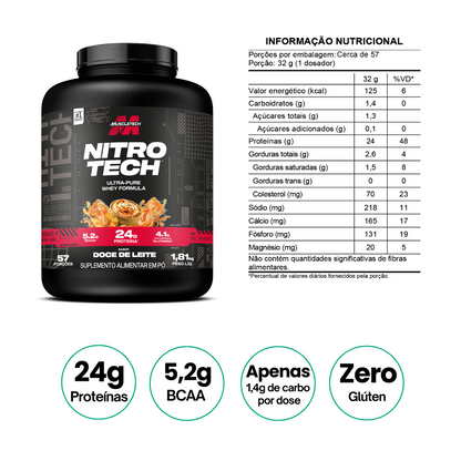 Nitro Tech Whey Ultra Pure 4Lb