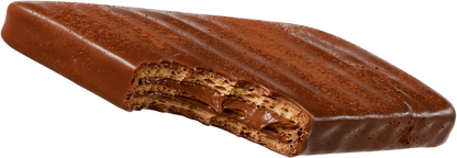 Textura interna da NitroTech Wafer Protein Bar sabor Chocolate