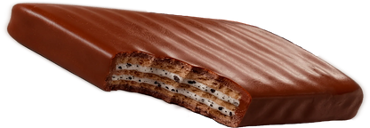 Textura interna da NitroTech Wafer Protein Bar sabor Cookies & Cream