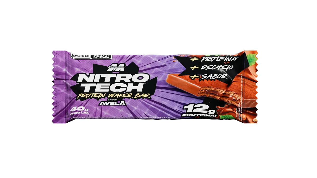 Muscletech Nitro-Tech Protein Bar Avelã 40g Optimized Mockup