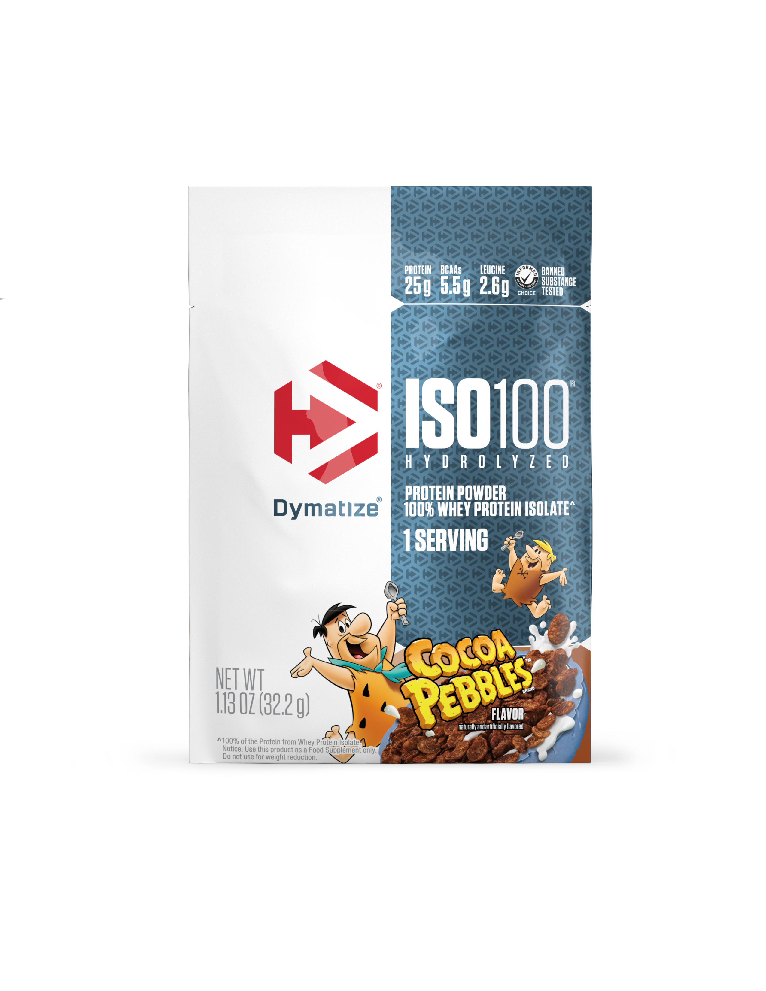 ISO100 Cocoa Peabbles 1serv 30g