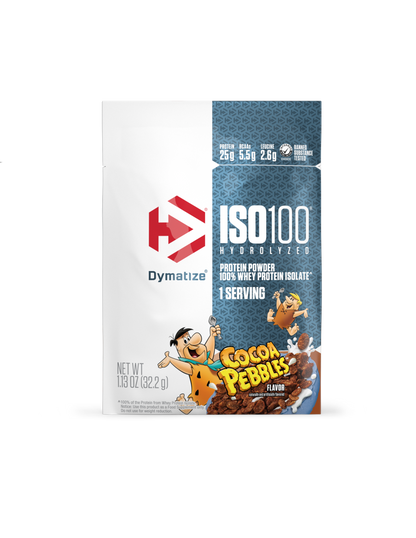 ISO100 Cocoa Peabbles 1serv 30g