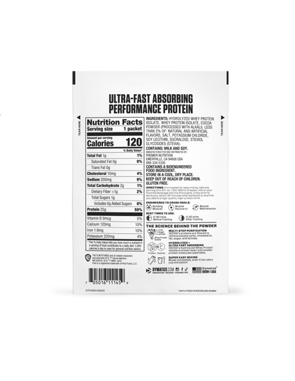 ISO100 Cocoa Peabbles 1serv 30g