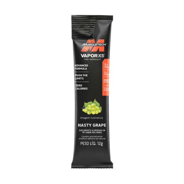 Muscletech Sachê Pré-Treino Vapor X5 12g – Trust Nutrition