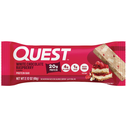 Quest bar White Chocolate Raspeberry 60g
