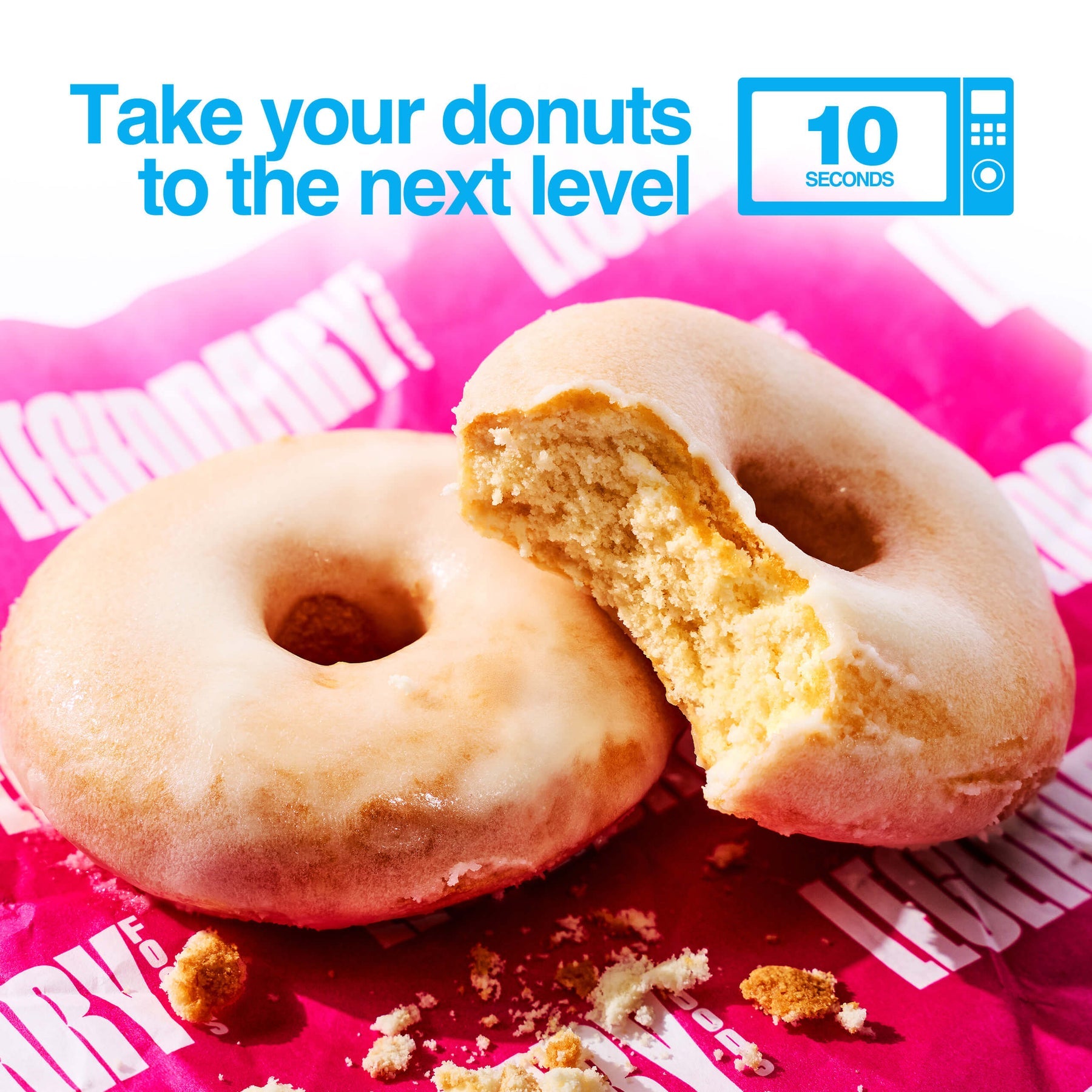 Legendary Foods Protein Donut Vanilla Glazed 65g