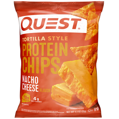 Quest Protein Tortilla Chips Nacho Cheese 32g