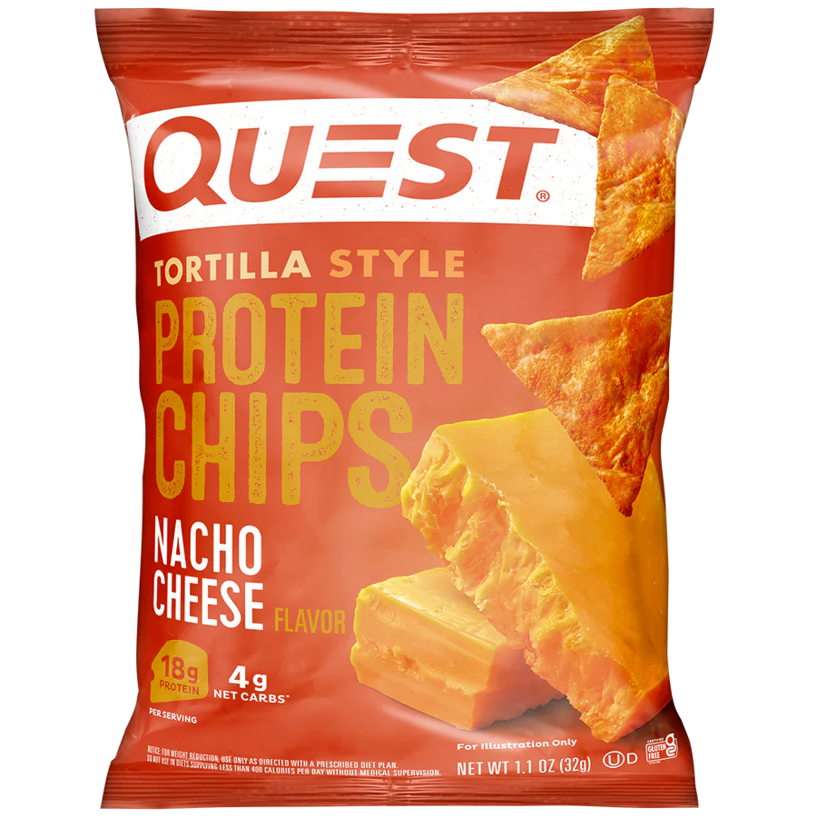Quest Protein Tortilla Chips Nacho Cheese 32g