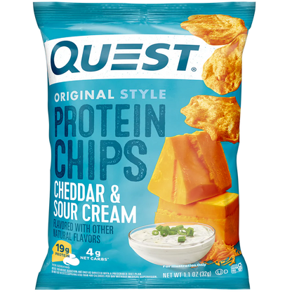 Quest Protein Chips Cheddar & Sour 32g