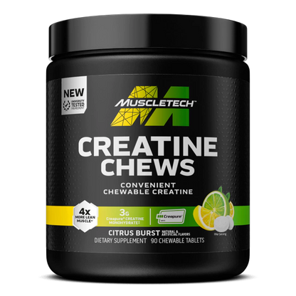 Creapure Chews Citrus Burst Creatine 90 tab