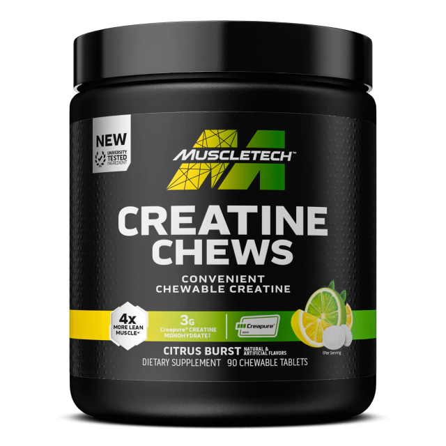 Creapure Chews Citrus Burst Creatine 90 tab
