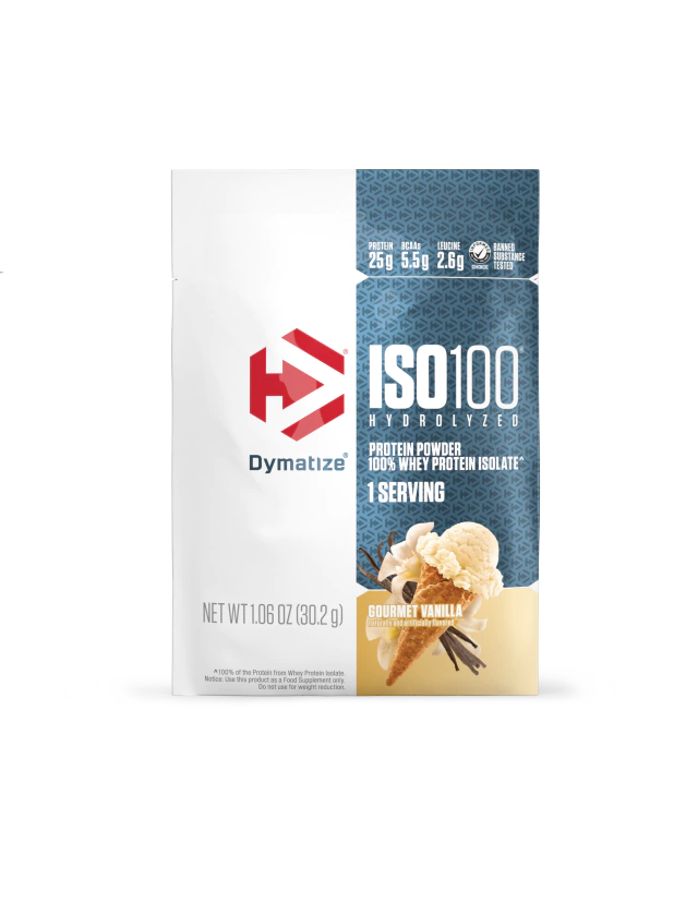ISO100 Hydrolyzed Goumert Vanilla 1serv 30g