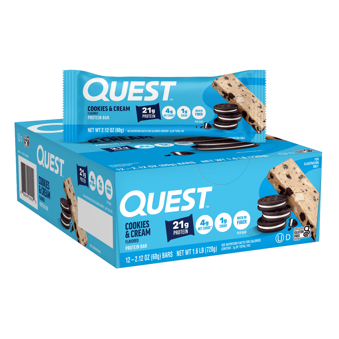 Quest Nutrition Protein Bar Cookies and Cream 60g