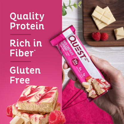 Quest bar White Chocolate Raspeberry 60g