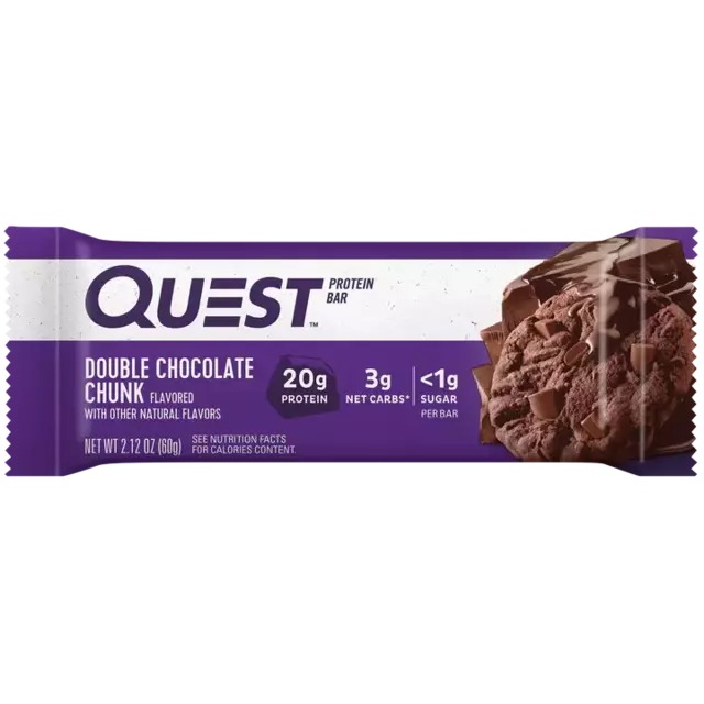 Quest protein bar double chocolate chunk 60g