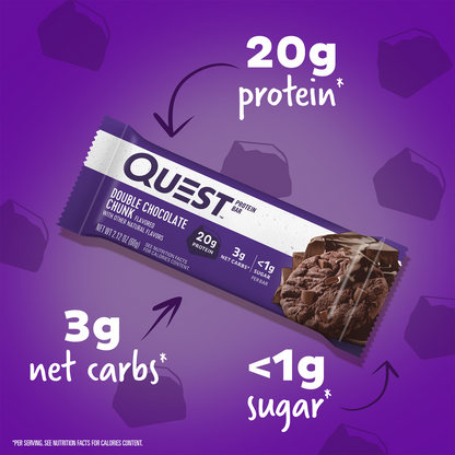 Quest Nutrition Protein Bar Double Chocolate Chunk 60g