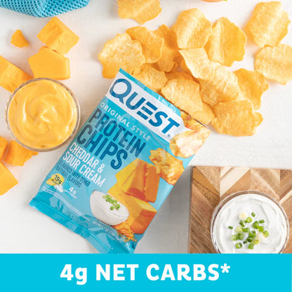 Quest Protein Chips Cheddar & Sour 32g