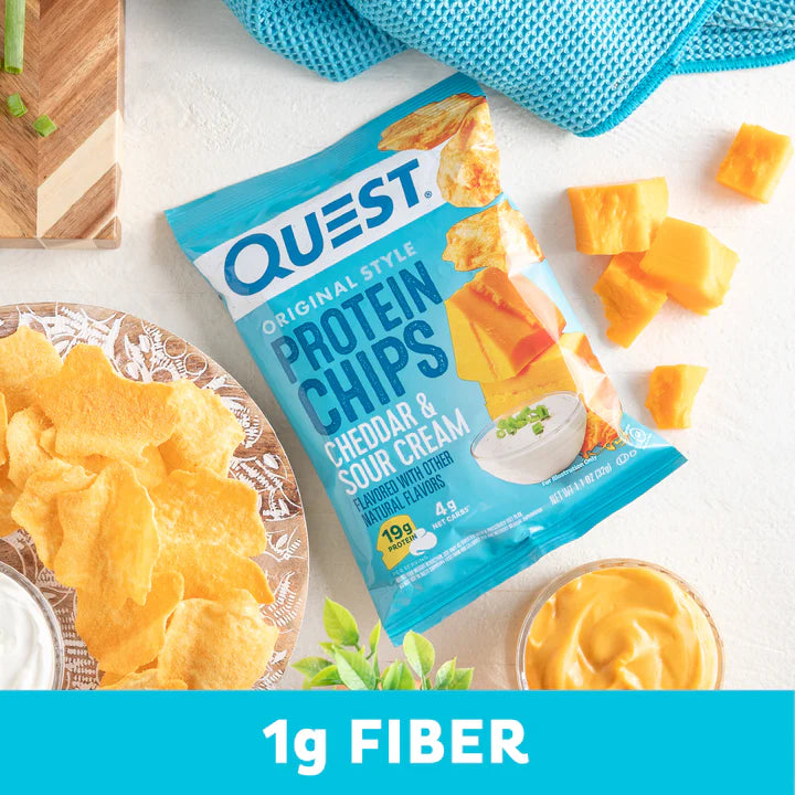 Quest Protein Chips Cheddar & Sour 32g