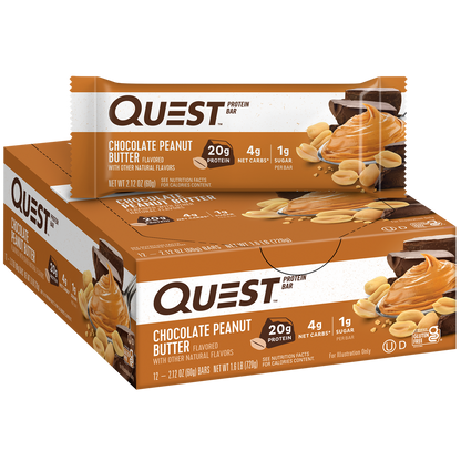 Quest Nutrition Protein Bar Choc Peanut Butter 60g