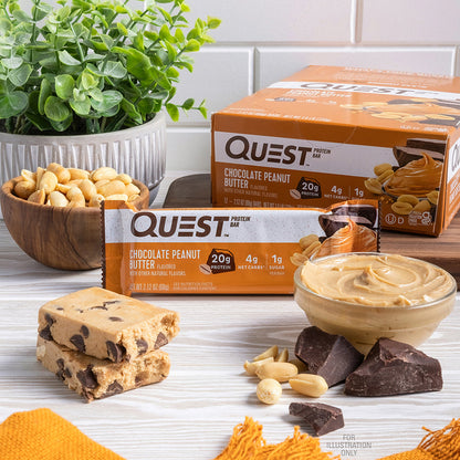 Quest Nutrition Protein Bar Choc Peanut Butter 60g