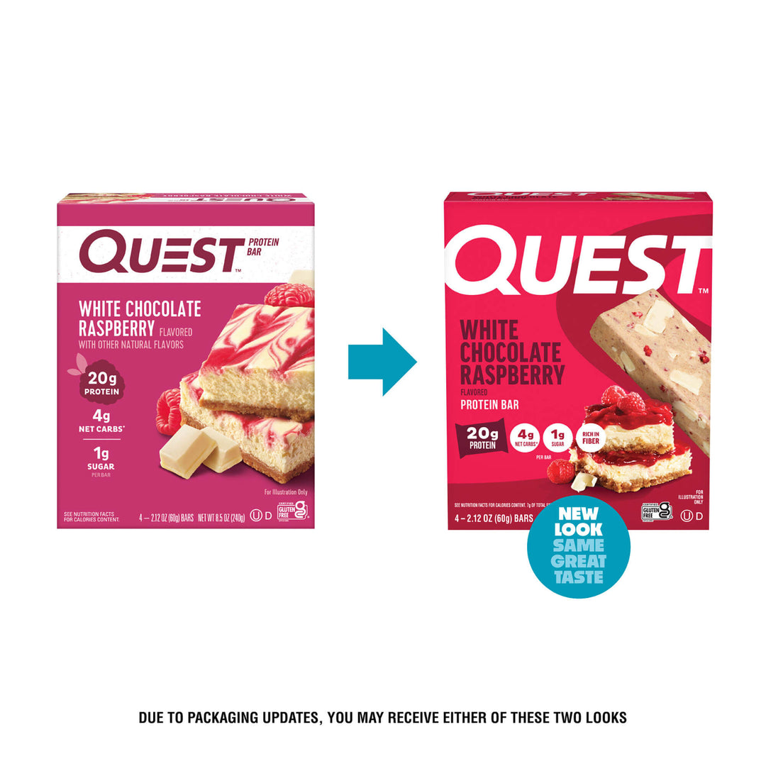 Quest bar White Chocolate Raspeberry 60g