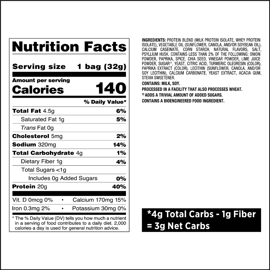 Quest Nutrition Protein Tortilla Chips Chili Lime 32g